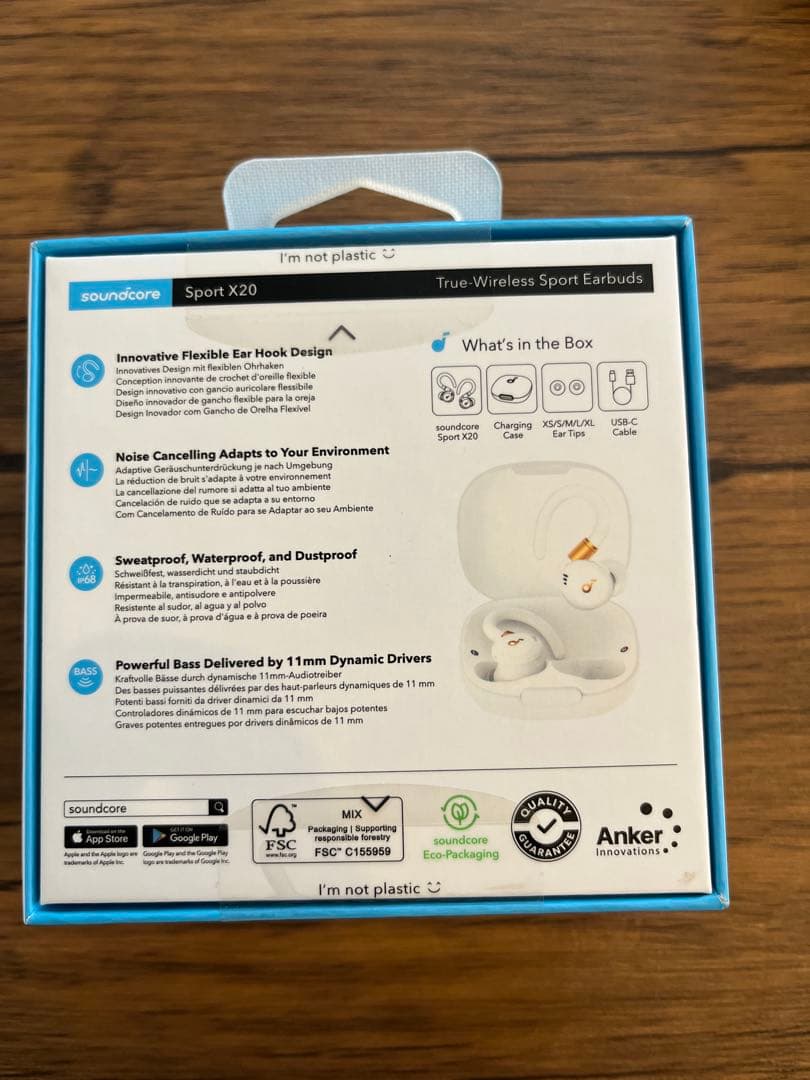 イヤホン ANKER SOUNDCORE Sport X20