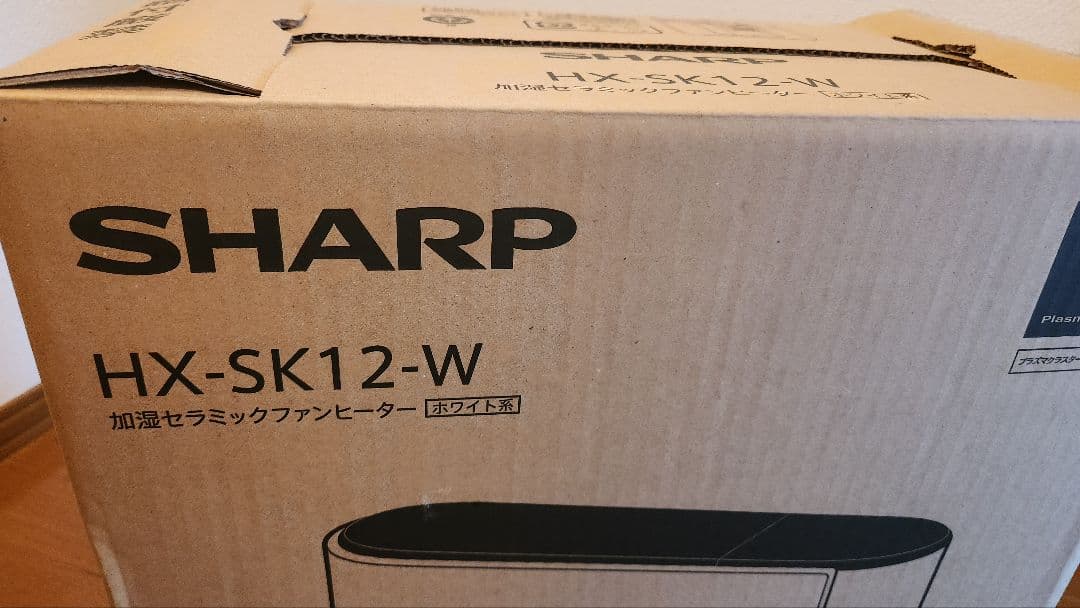 SHARP HX-SK12-W 加湿セラミックファンヒーター