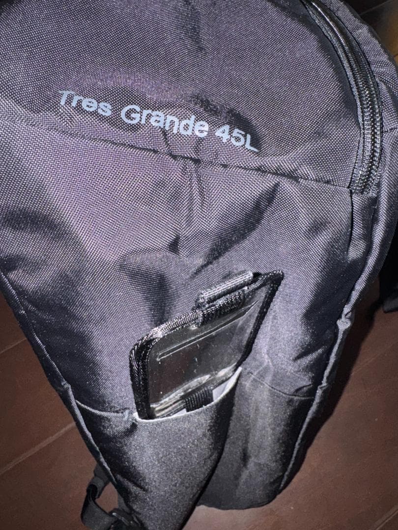 patagoniaパタゴニアMLC Tres Grande 45L 黒ブラック