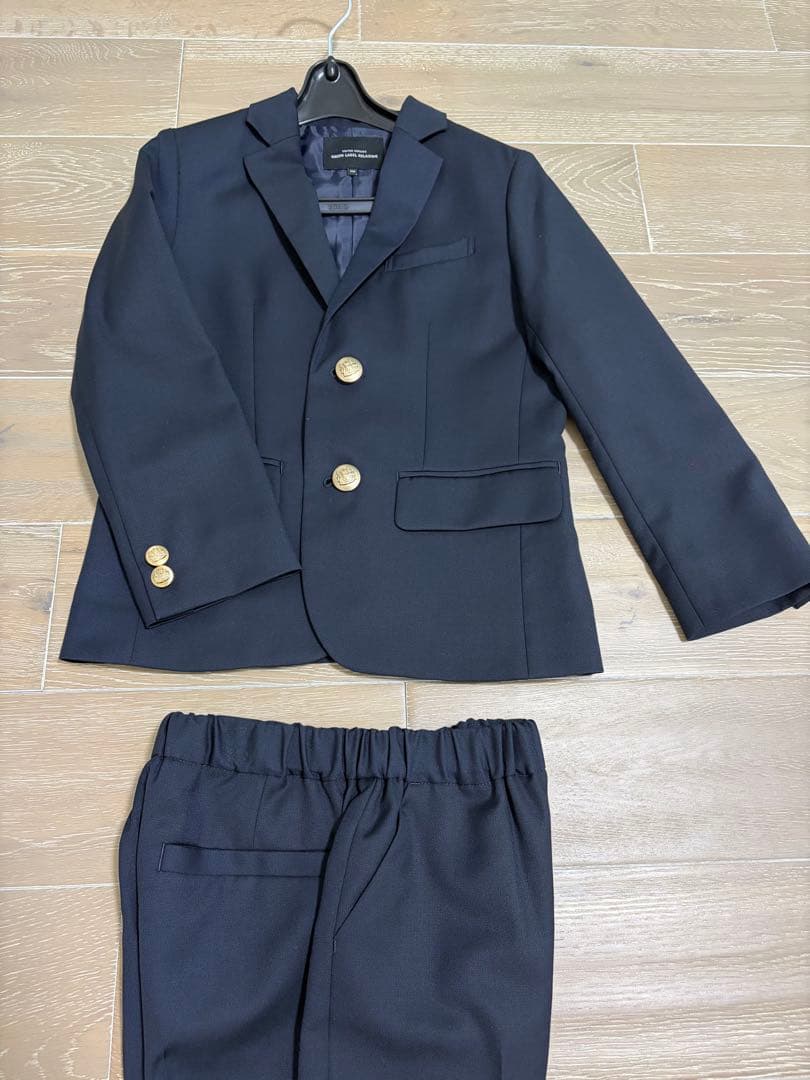 お値下げ⭐︎フォーマルスーツセット 120cm ネイビー4点セット