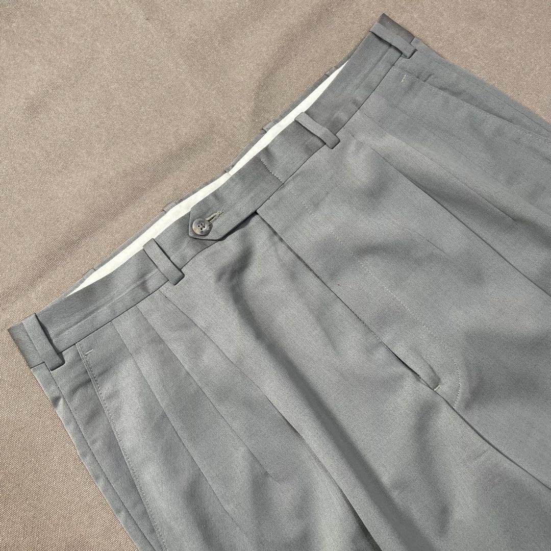 90s ノードストローム ウールギャバ 3タックスラックス ビンテージ usa製