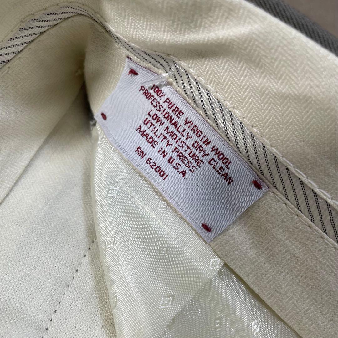 90s ノードストローム ウールギャバ 3タックスラックス ビンテージ usa製