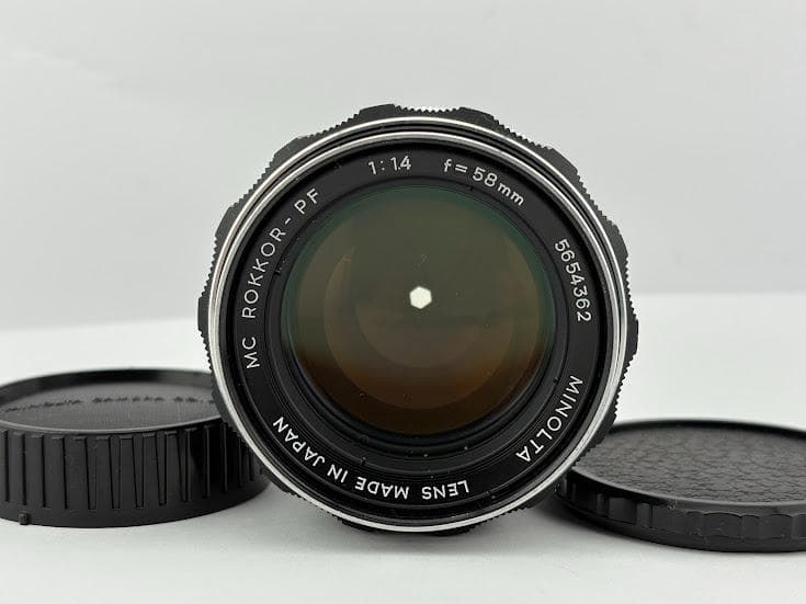 ★極上品★ミノルタ MINOLTA MC ROKKOR-PF 58mm F1.4