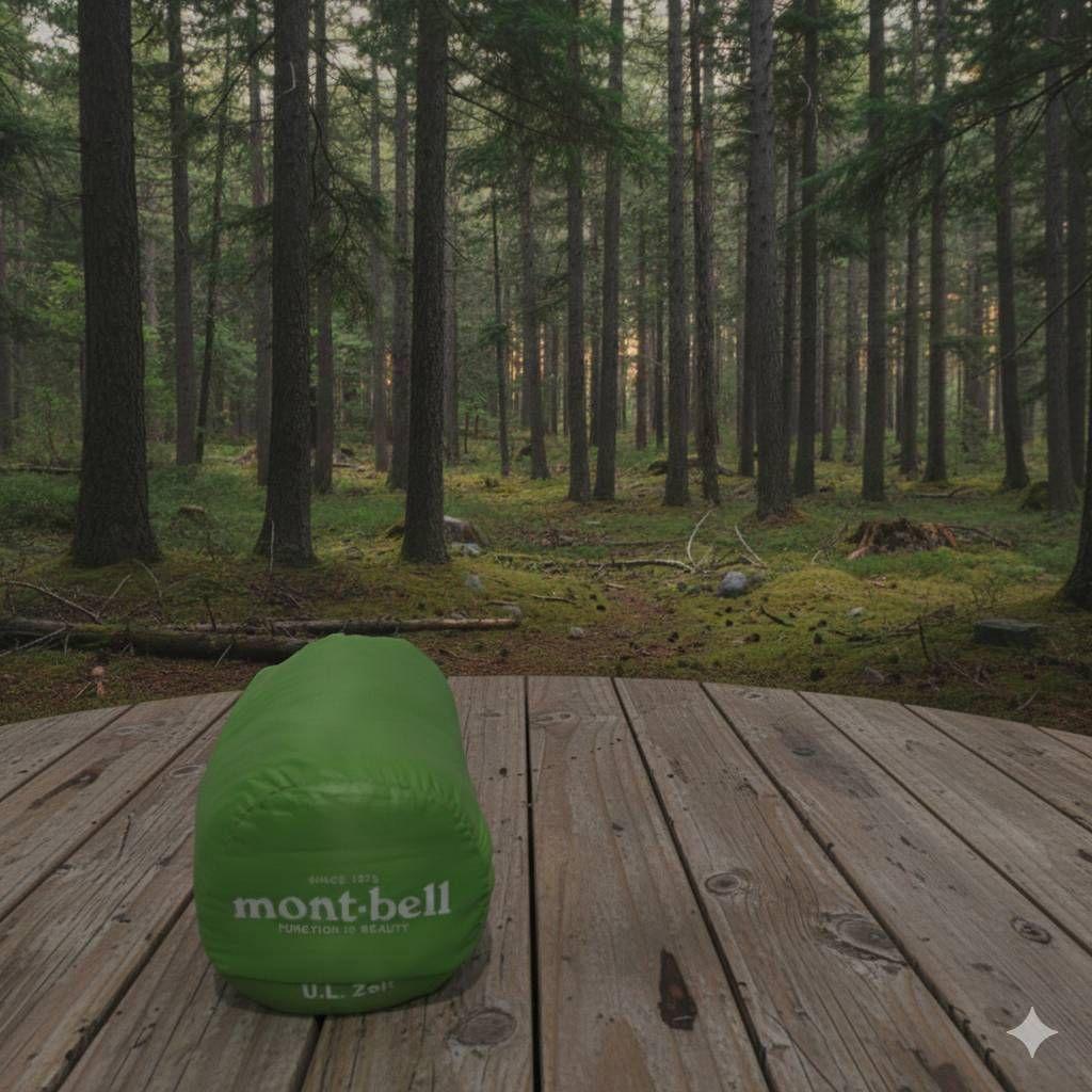 ​【未使用】モンベル U.L.ツエルト 2人用サイズ 登山・ビバーク用