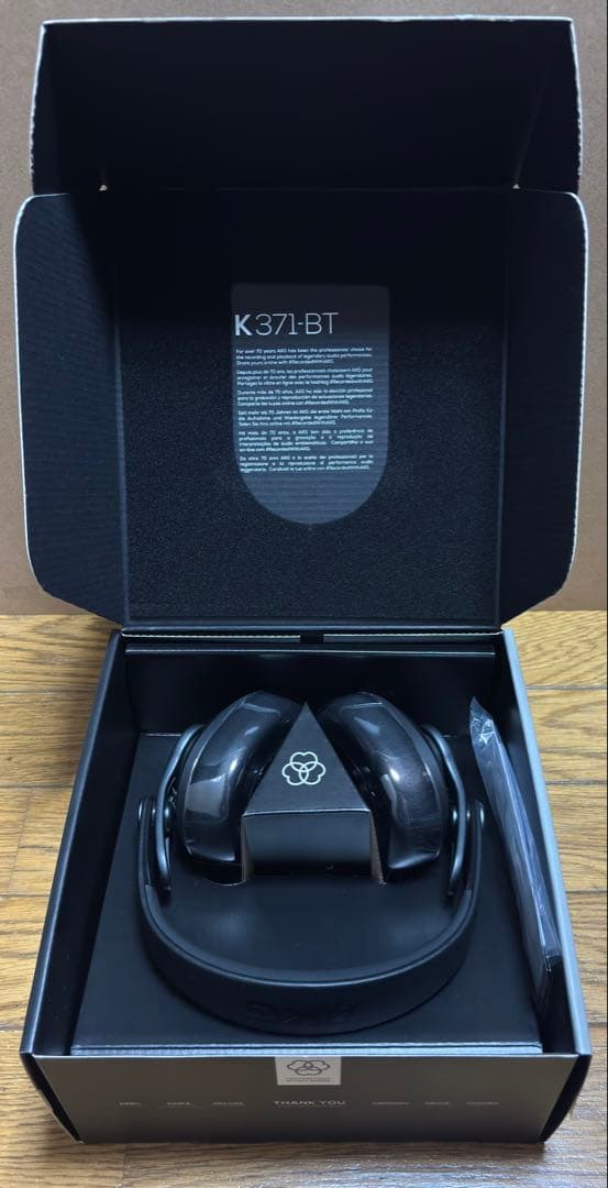 AKG ワイヤレス・モニターヘッドホン K371-BT