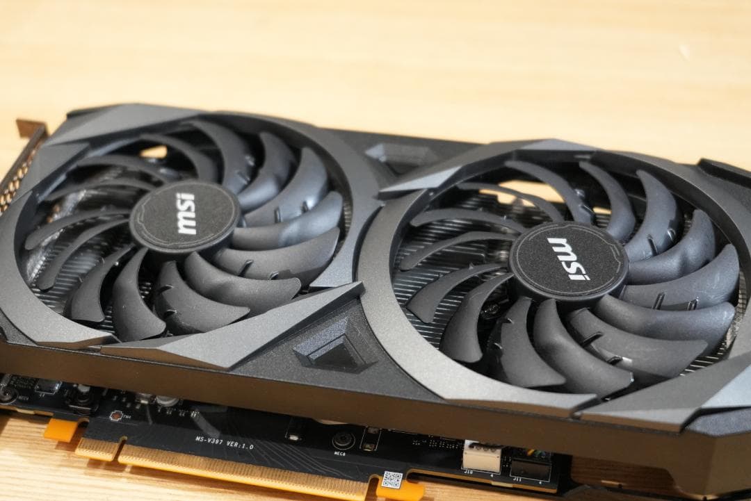 グラフィックボード・グラボ・ビデオカード MSI GeForce RTX 3060 Ti VENTUS 2X