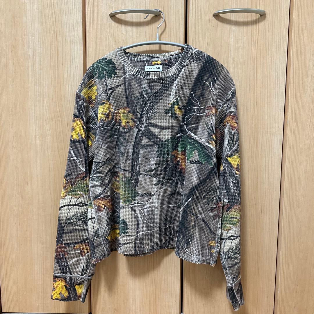 IO着用　VALLAD CAMO THERMAL TEE Sサイズ