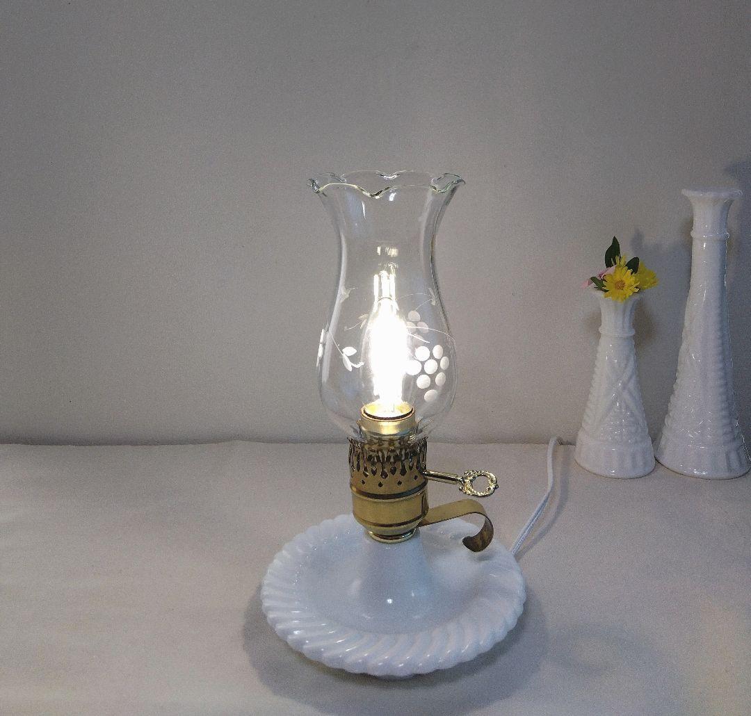 エッジングシェード キャンドル コテージランプ ぶどう柄