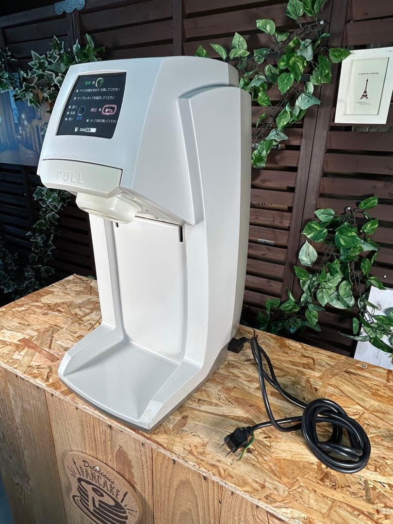 サンデン One Shot OS3 CIM-10A ソフトアイス機 業務用 通電