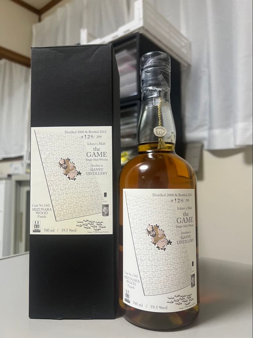 イチローズモルト ザ・ゲーム ミズナラ樽 59.5% 羽生蒸溜所 未開封
