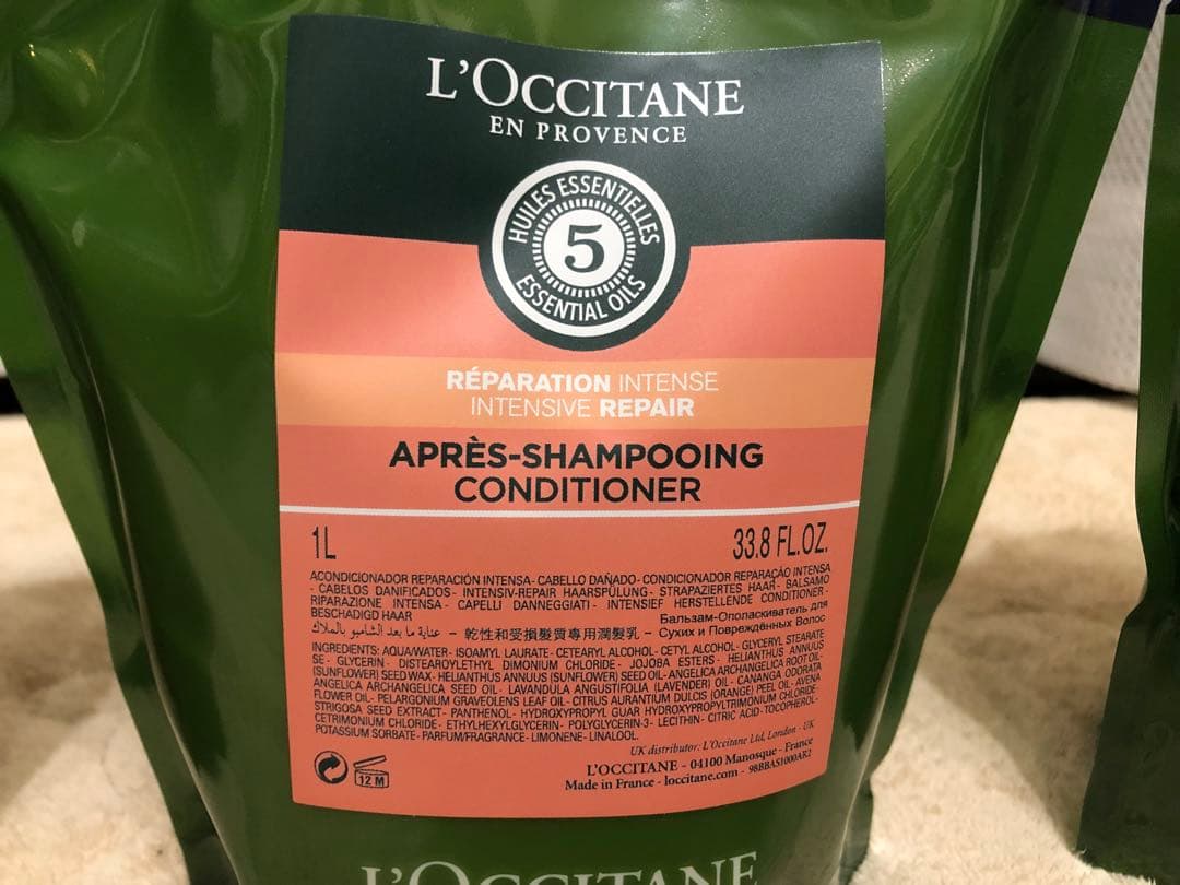 み*み様 ロクシタン3点セット　シャンプー　コンディショナー　シャワージェル　1