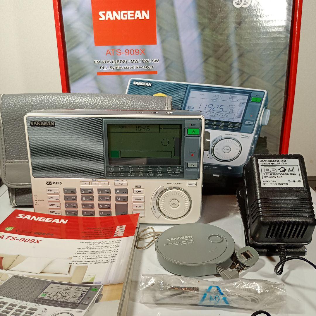 SANGEAN BCLラジオ ATS-909X 2014年製　動作品