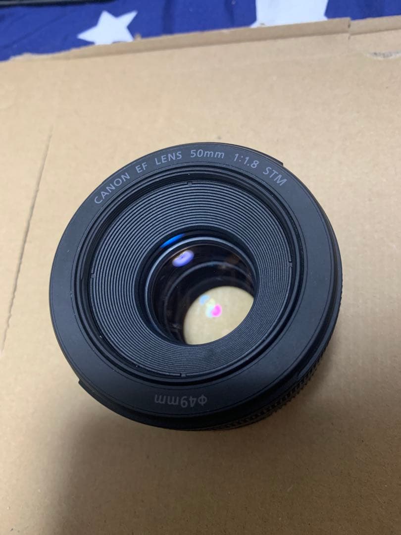 フルサイズ対応レンズ Canon EF LENS 50㎜ 1:1.8 STM