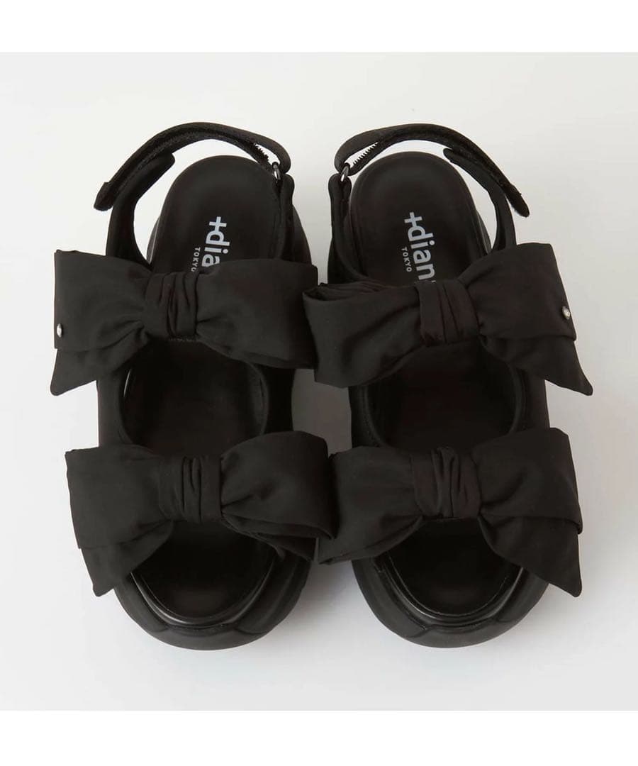 ダイアナ　DIANA 2025 ダブルリボンサンダル　25.5㎝