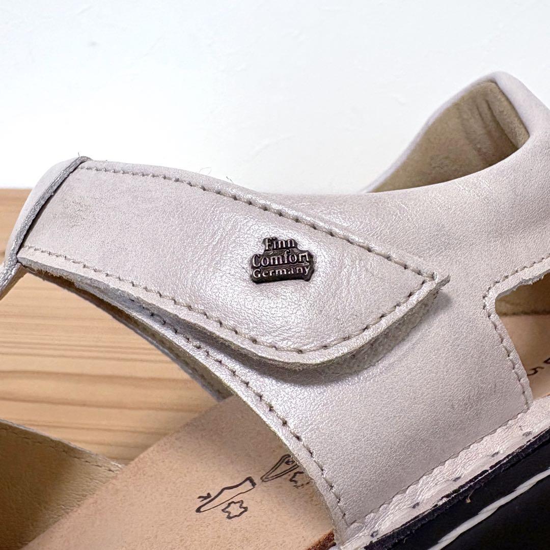 未使用　フィンコンフォート　FUNEN　サマーシューズ　グルカサンダル　ベルクロ