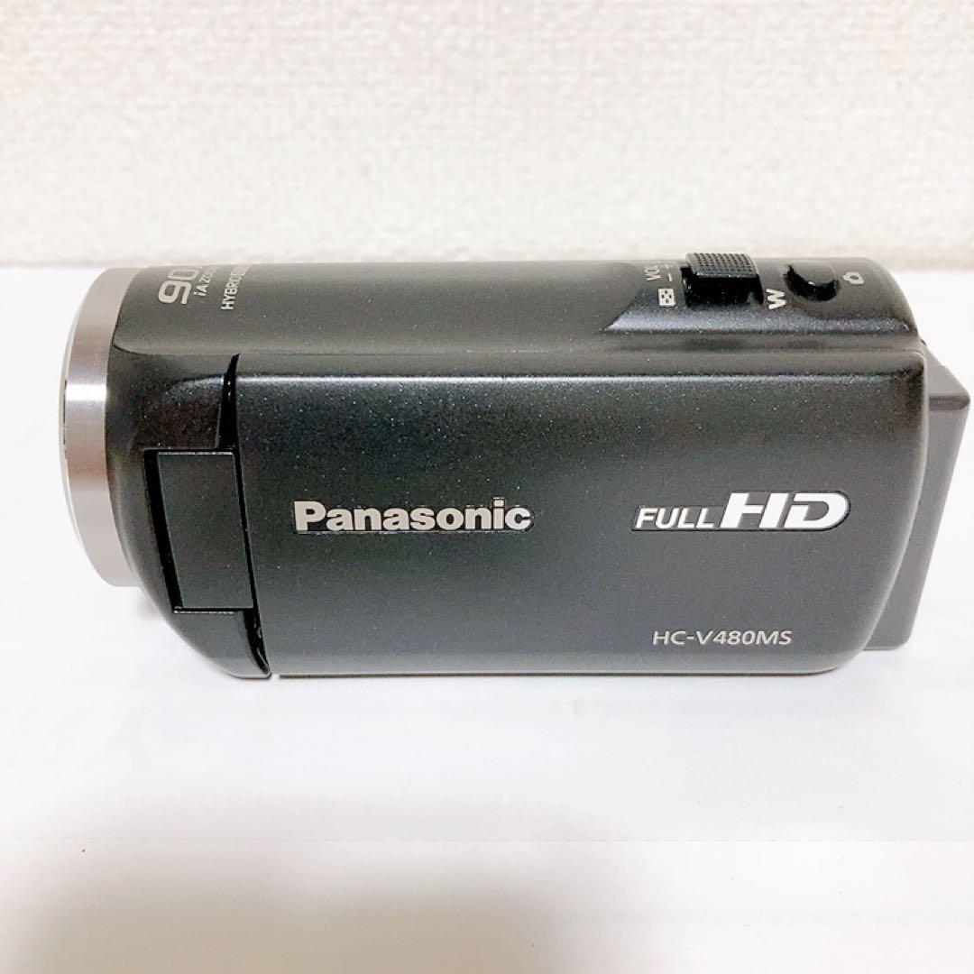 【美品】Panasonic ビデオカメラ　HC-V480MS 付属品・説明書有り