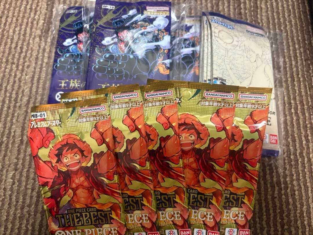 ワンピ　ONE PIECE カードゲーム 115パックセット　出涸らし