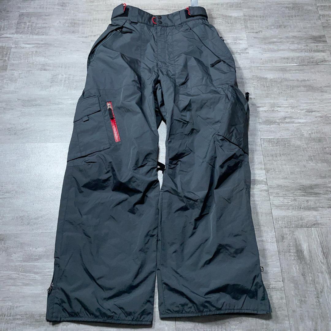 美品 お買い得★ キスマーク スキーウェア XL 大きいサイズ スノーボード 黒