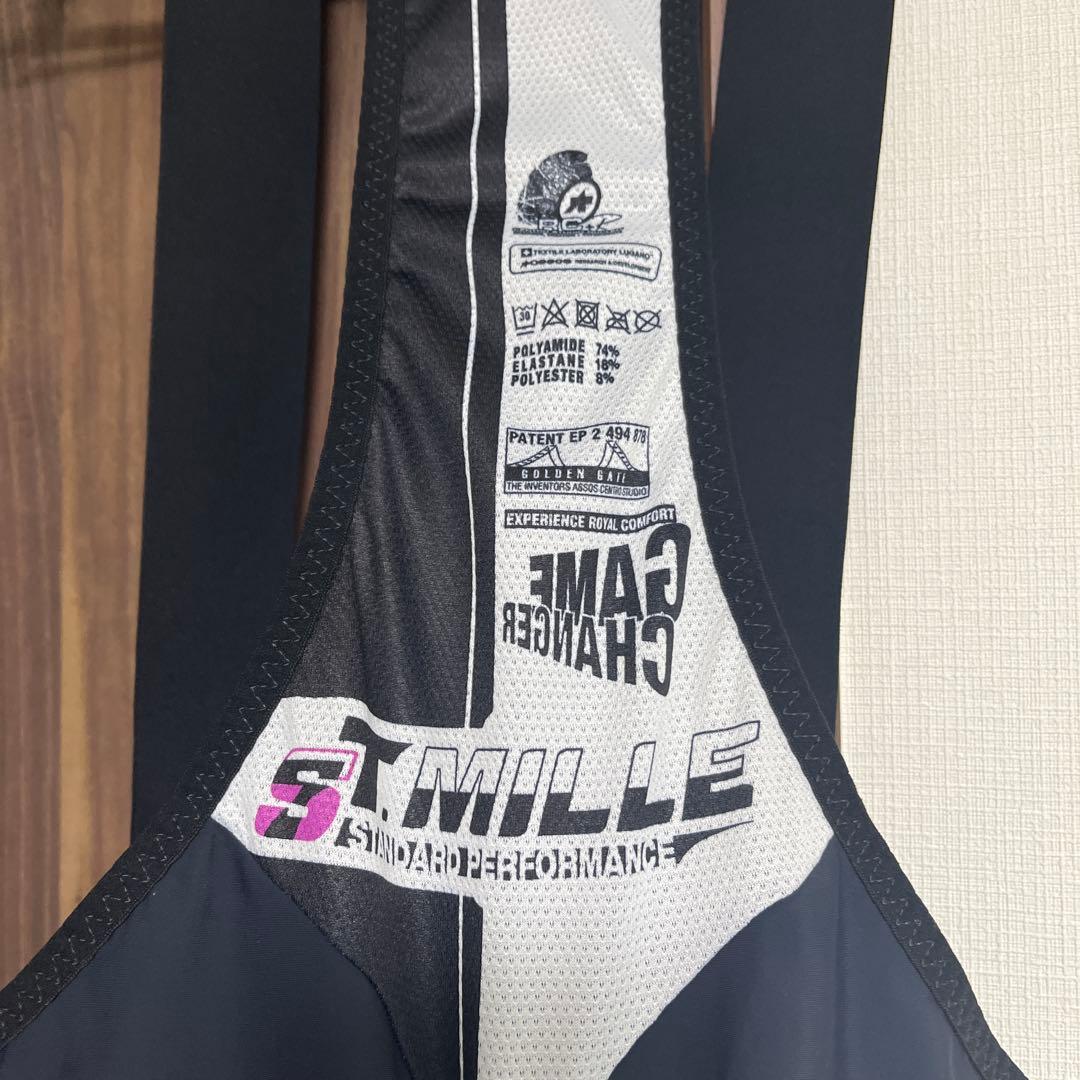 ASSOS Lサイズ ブラック ビブショーツ