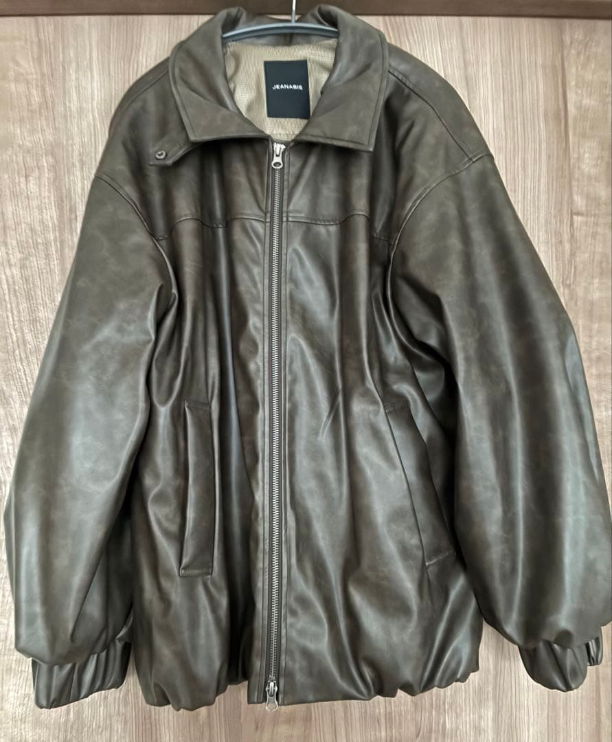 JEANASIS ジーナシス ヴィンテージレザーブルゾン