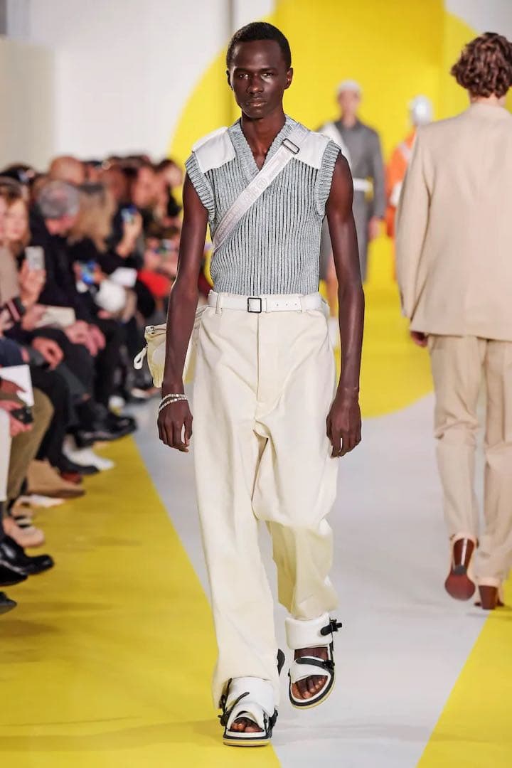 Maison Margiela ペンキニット　白　M マルジェラ