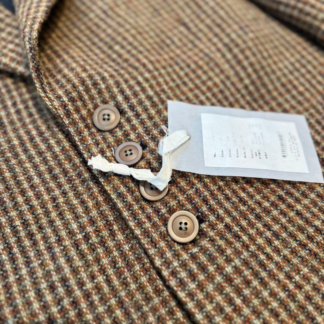 ◼️新品TODAYFUL ウールチェックジャケット SIZE36