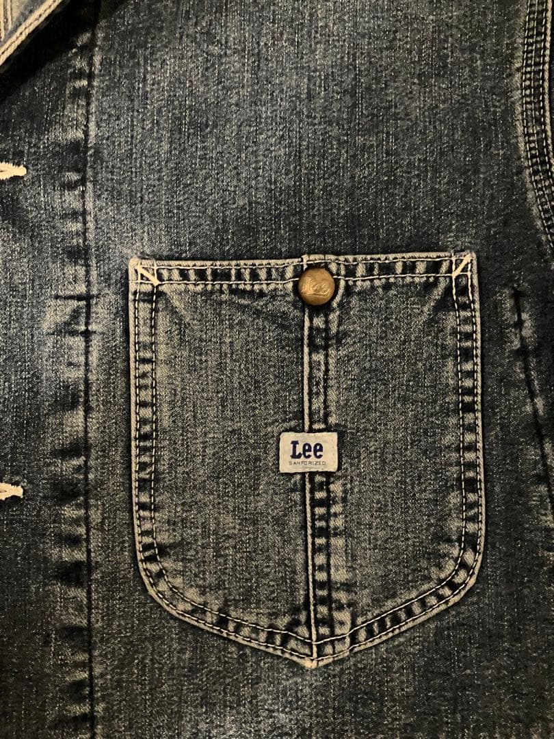 Lee 91-J 0412 ハウスマーク カバーオール　デニムジャケット 復刻