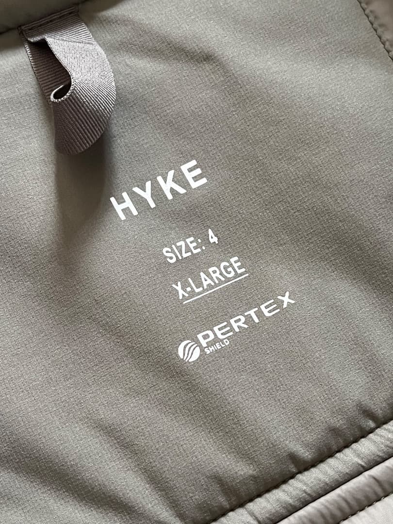 HYKE PERTEX PUFF VEST　サイズ4 美中古 sacai サカイ