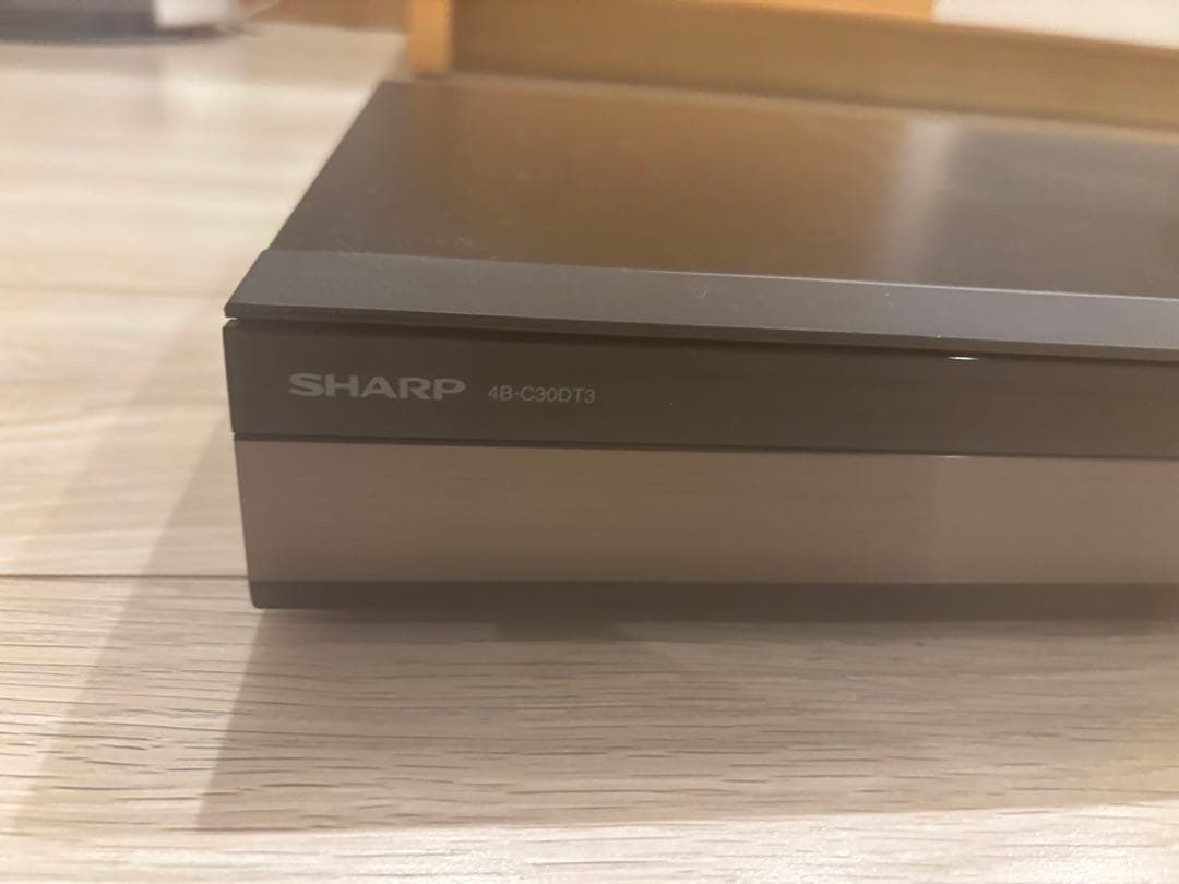 SHARP シャープ 4B-C30DT3 4K ブルーレイレコーダー 3TB