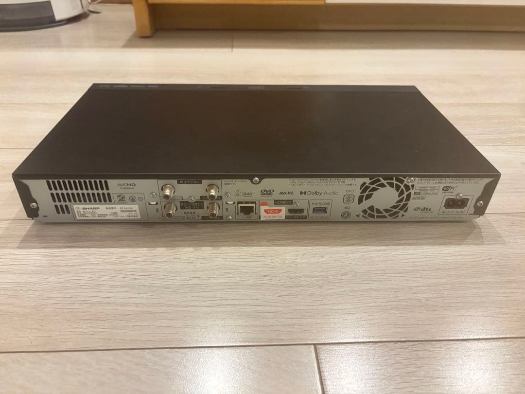 SHARP シャープ 4B-C30DT3 4K ブルーレイレコーダー 3TB