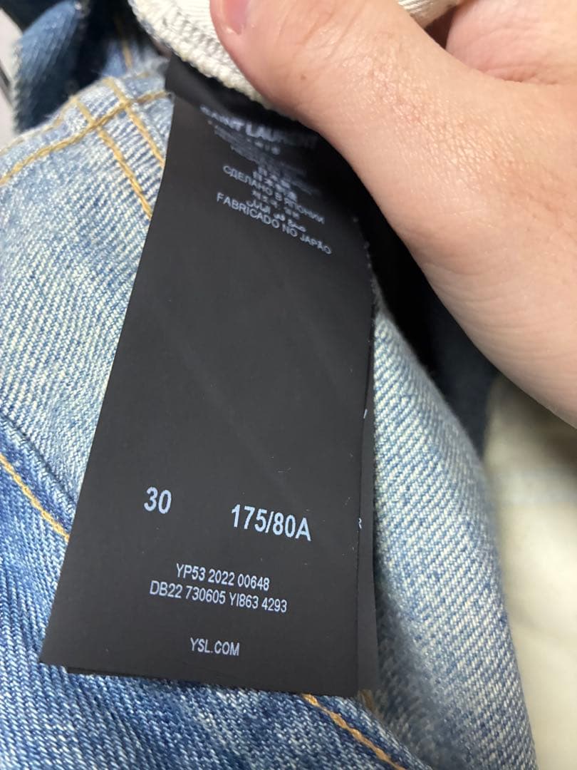 サンローランパリ　アンソニー期　70’sフレアデニム　30 ブーツカット