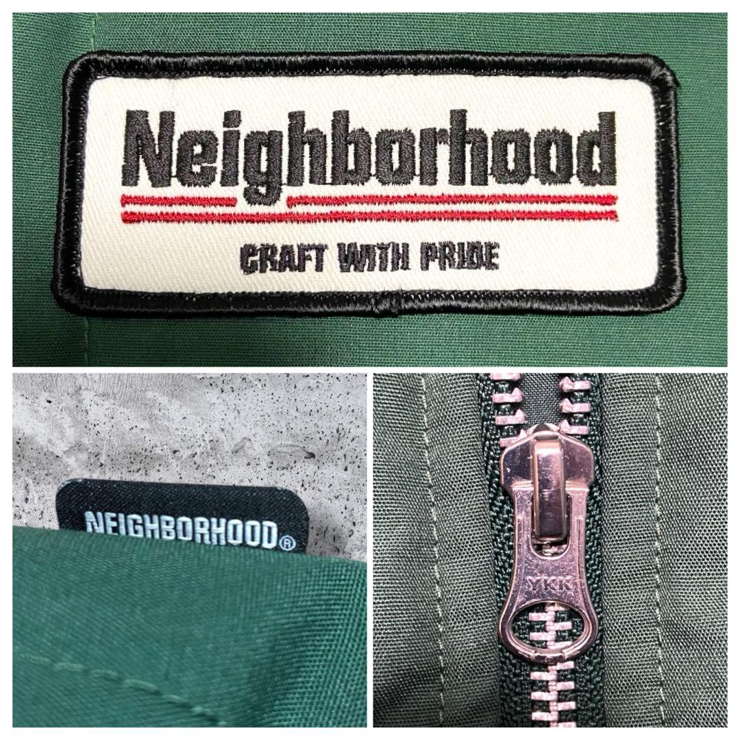 【極美品・中綿入り・希少カラー】ネイバーフッド ワークベスト 緑M 稲葉 長瀬