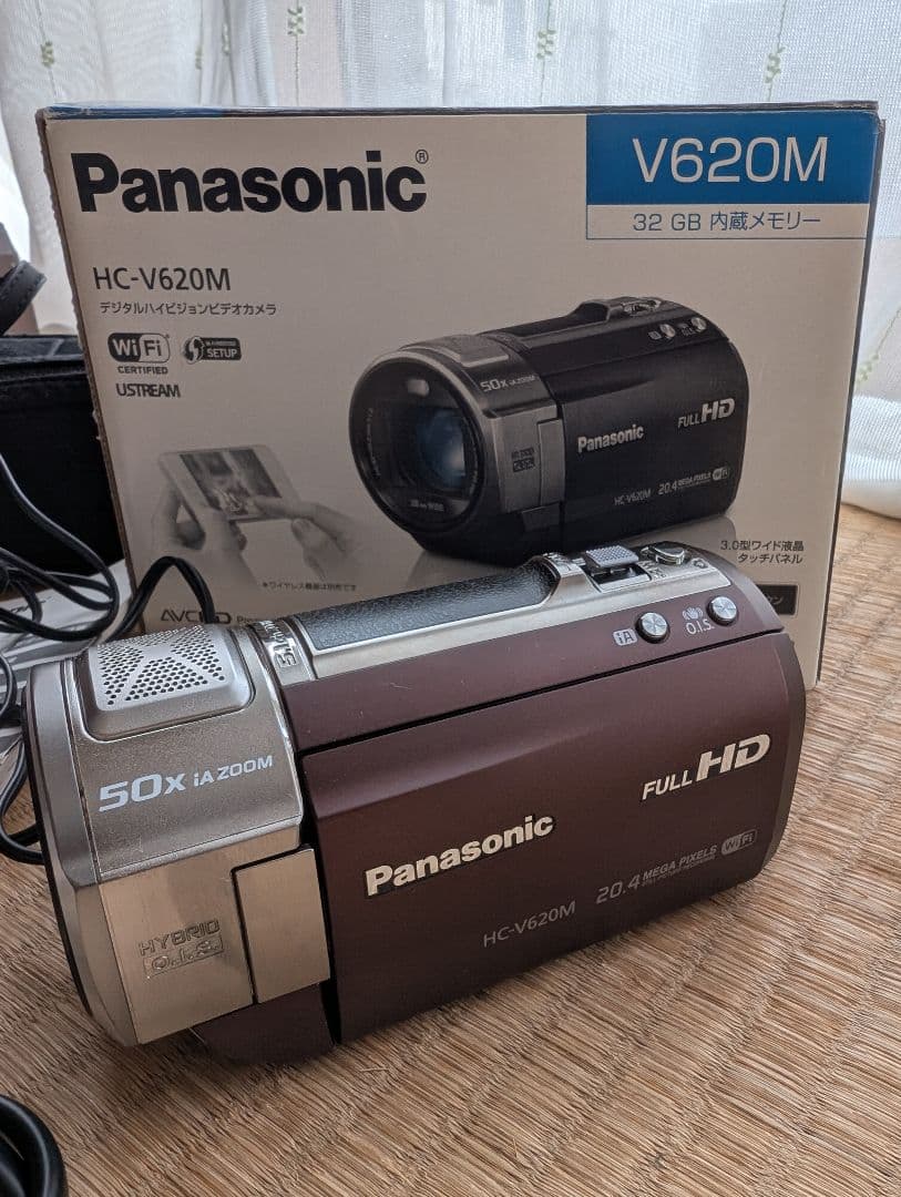 Panasonic HC-V620M ビデオカメラ 本体