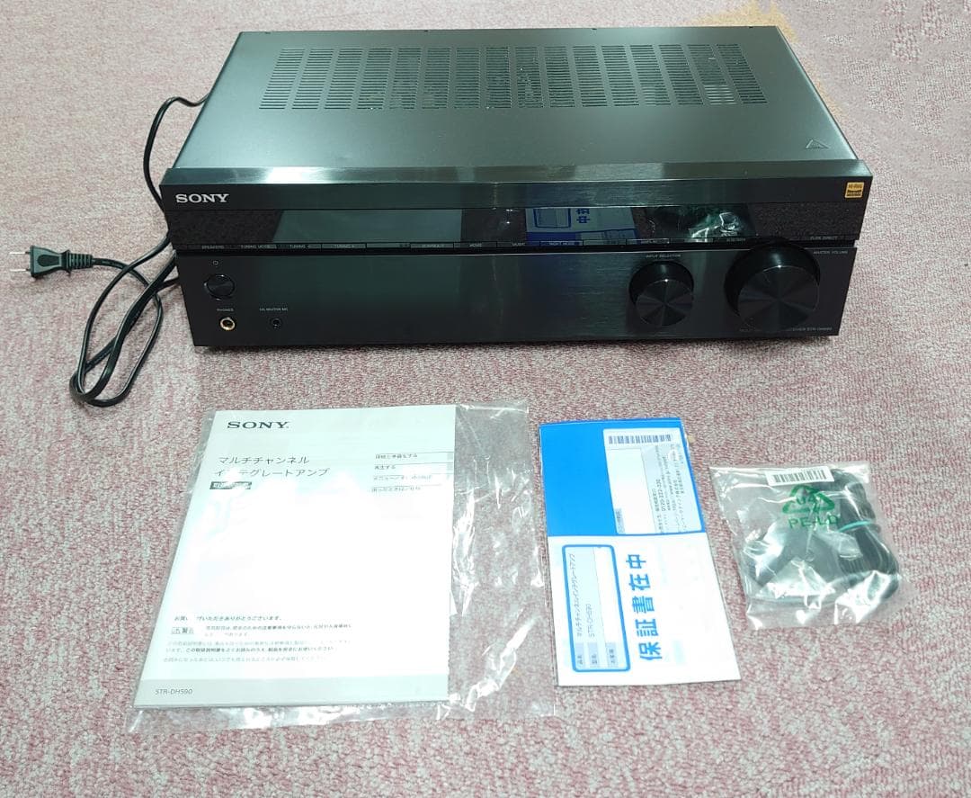 SONY STR-DH590 AVアンプ リモコンなし