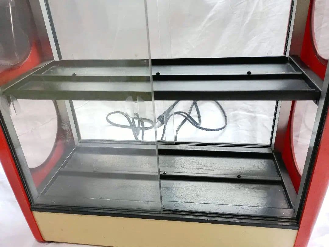 昭和レトロ『ヤクルト コーヒー』缶 ホットウォーマー ショーケース 動作確認済