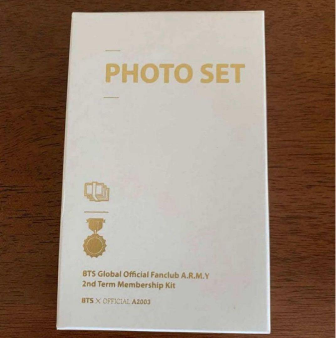 【美品】公式グローバルファンクラブアーミー2期　特典アーミーキット　トレカ