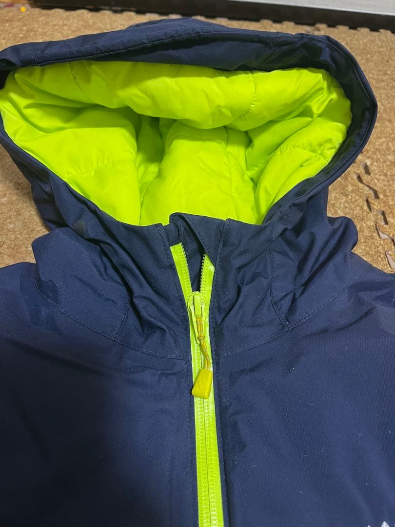 mont-bell 子ども用スキーウェアセット パウダーステップバーカ 150