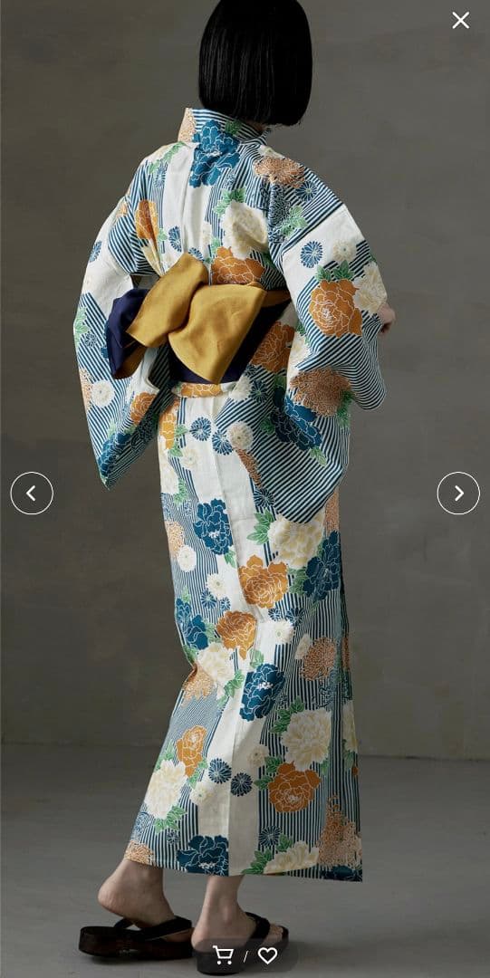 asaka 浴衣 帯 下駄 3点セット カラー その他7