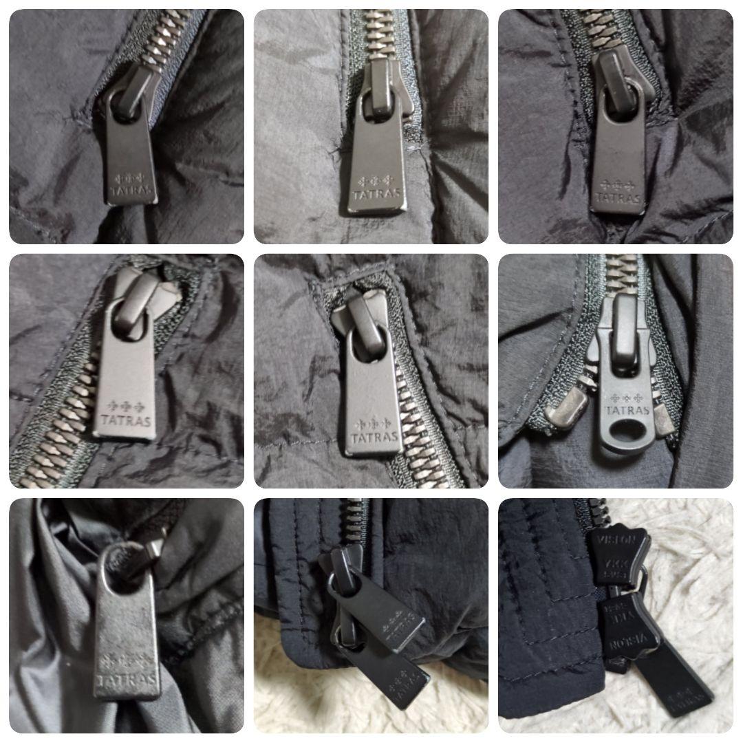 美品 TATRAS CURONE 2WAY ダウンベスト M ブラック