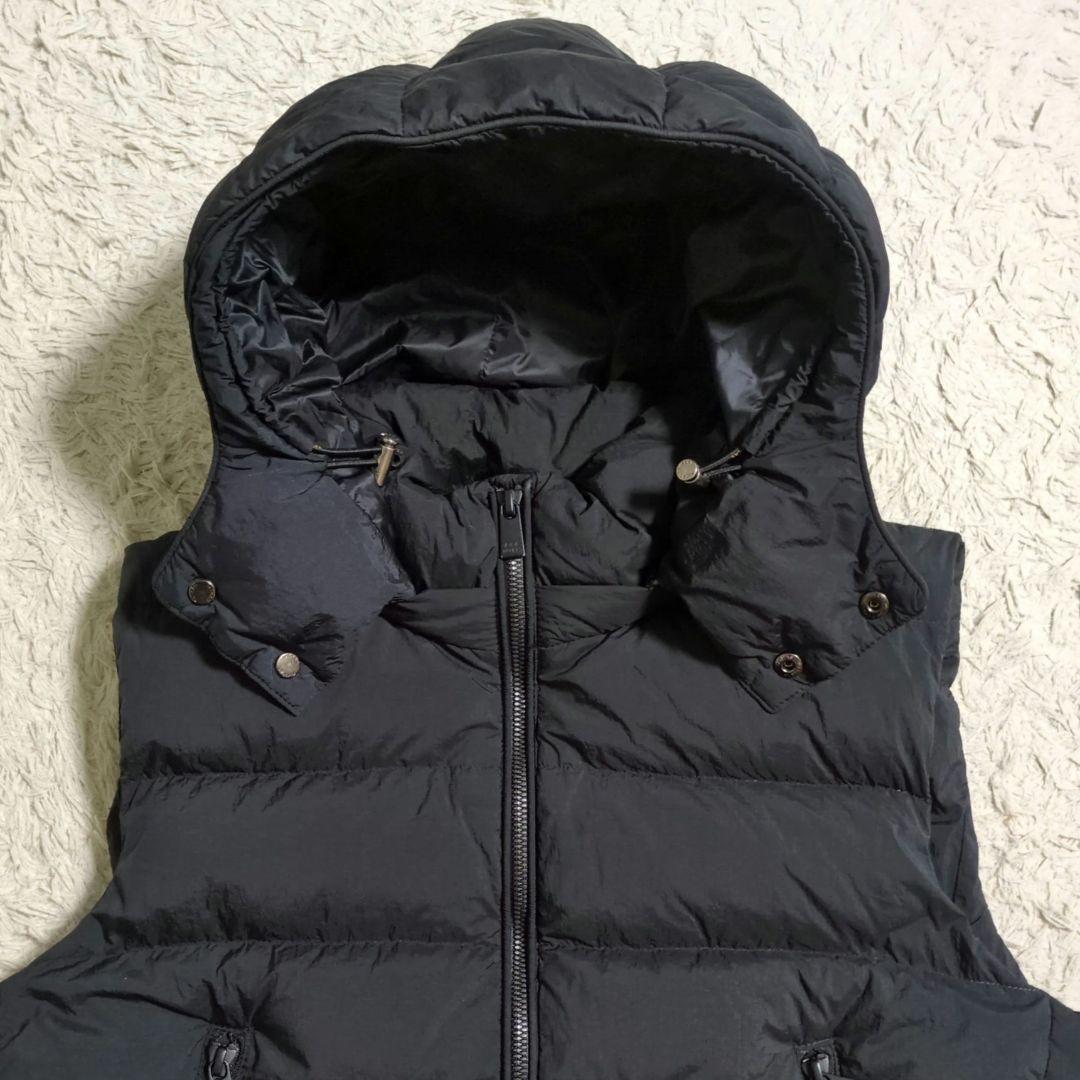美品 TATRAS CURONE 2WAY ダウンベスト M ブラック
