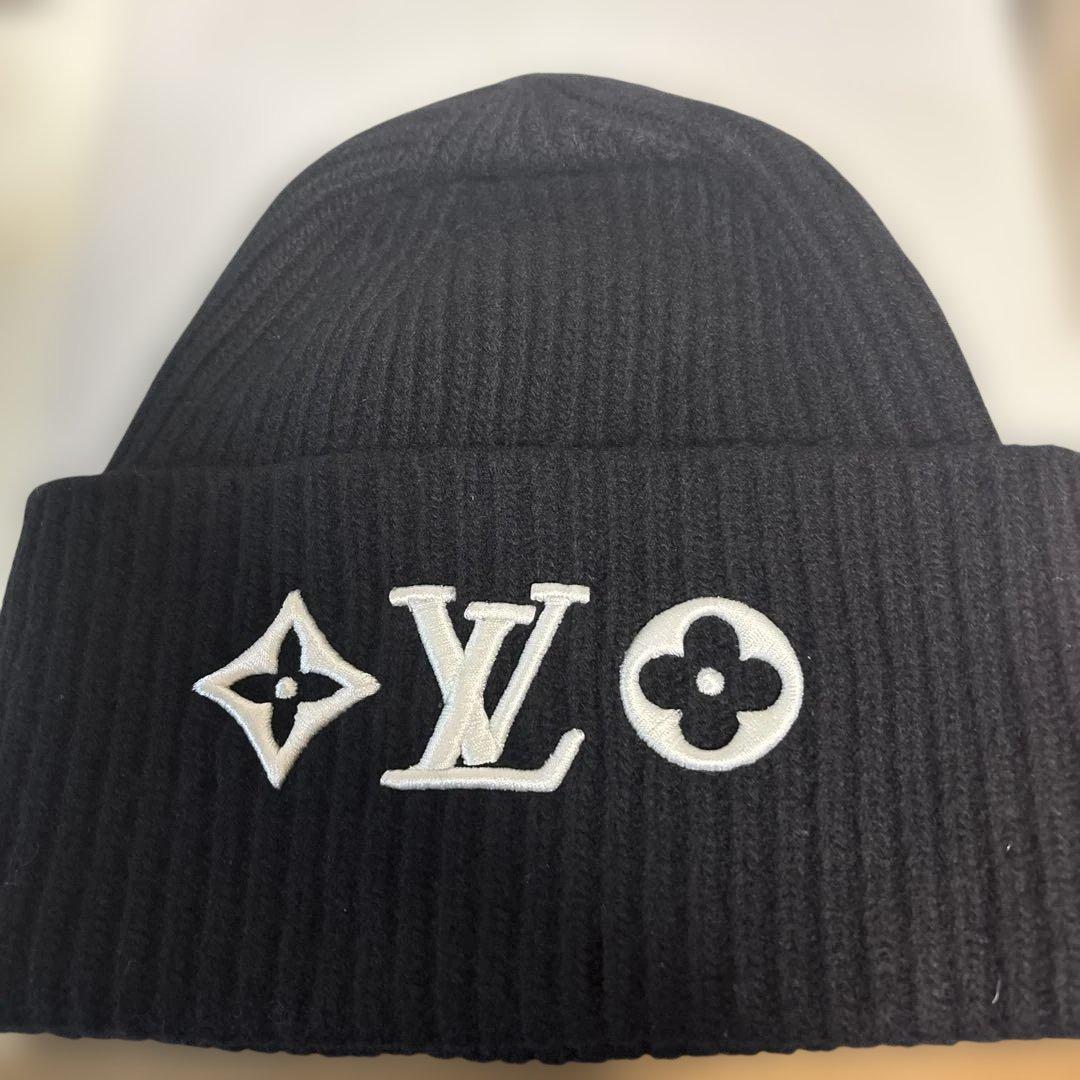 ルイヴィトン　ビーニーLVヘッドラインM77872