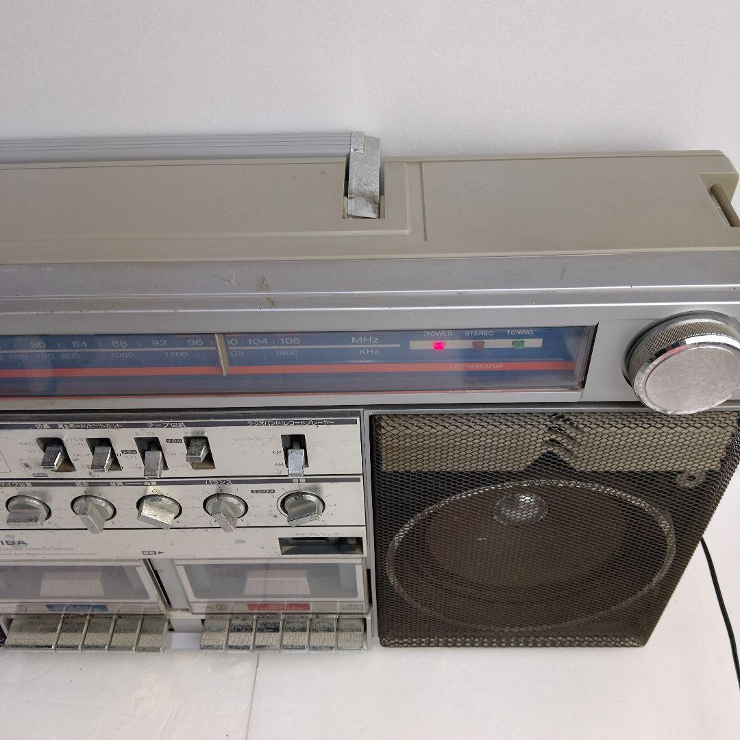 TOSHIBA 東芝 RT-S84 ラジカセ ステレオ ラジオカセット 昭和