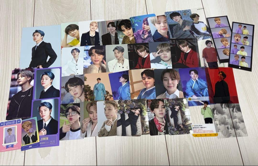 BTS JIMIN ジミン トレカセット