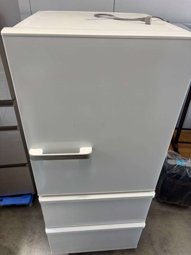 AQUA アクア 冷蔵庫 AQR-27K(W) 272L 2021年製