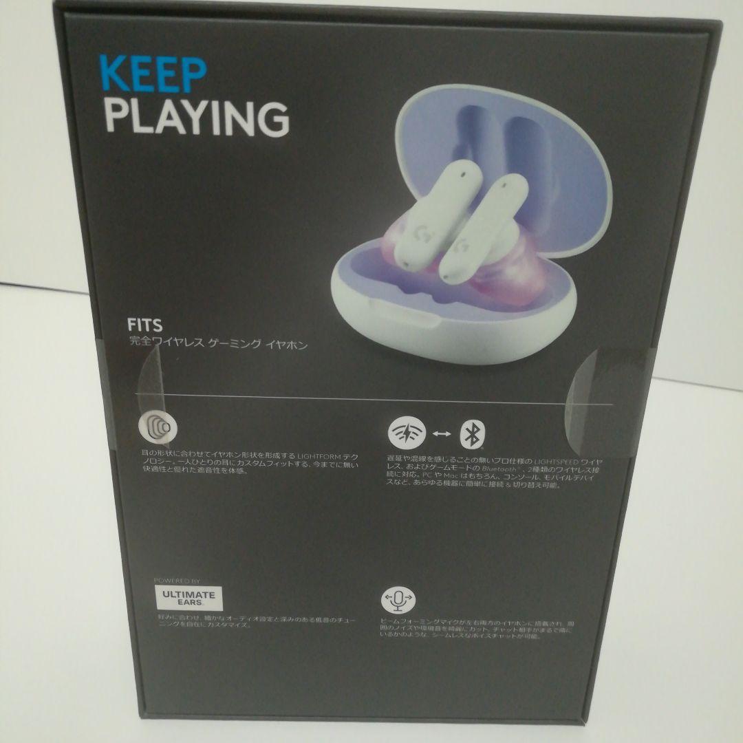 【新品 未開封】ロジクール G FITS ホワイト ワイヤレスゲーミングイヤホン