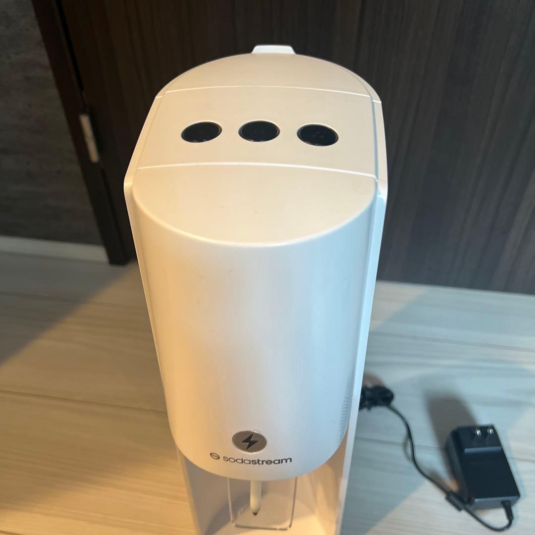 【美品】ソーダストリーム E-TERRA ホワイト