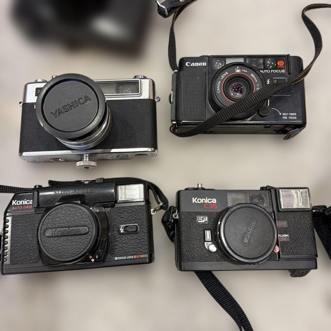 ヤシカ　エレクトロ35 他4点　フィルムカメラ　※ジャンク