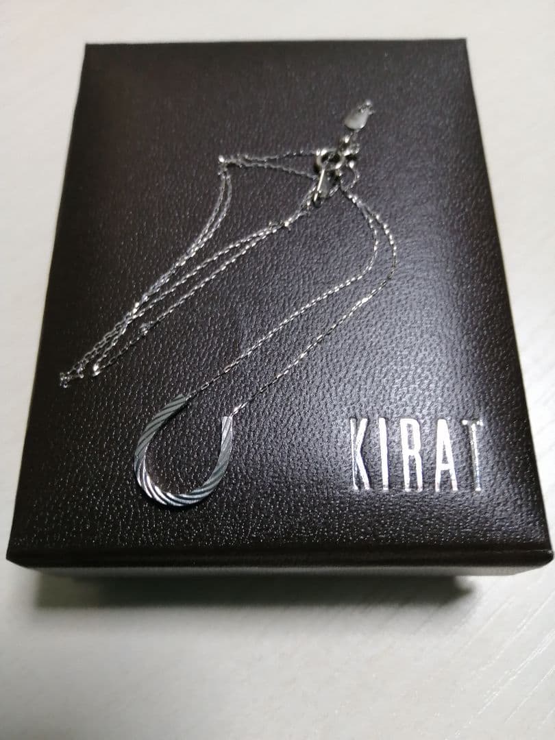 KIRAT シルバー ツイストネックレス