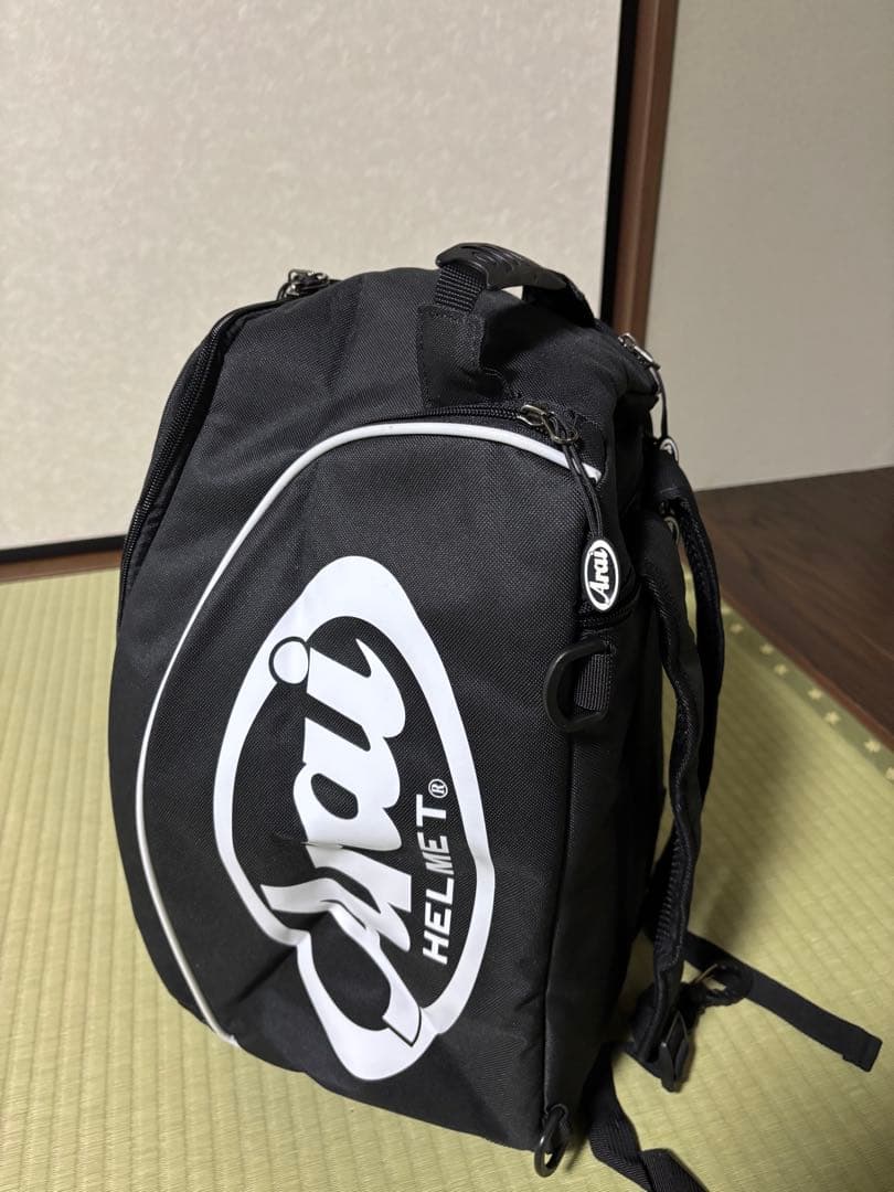 アライヘルメットバッグ　2wayバックパック