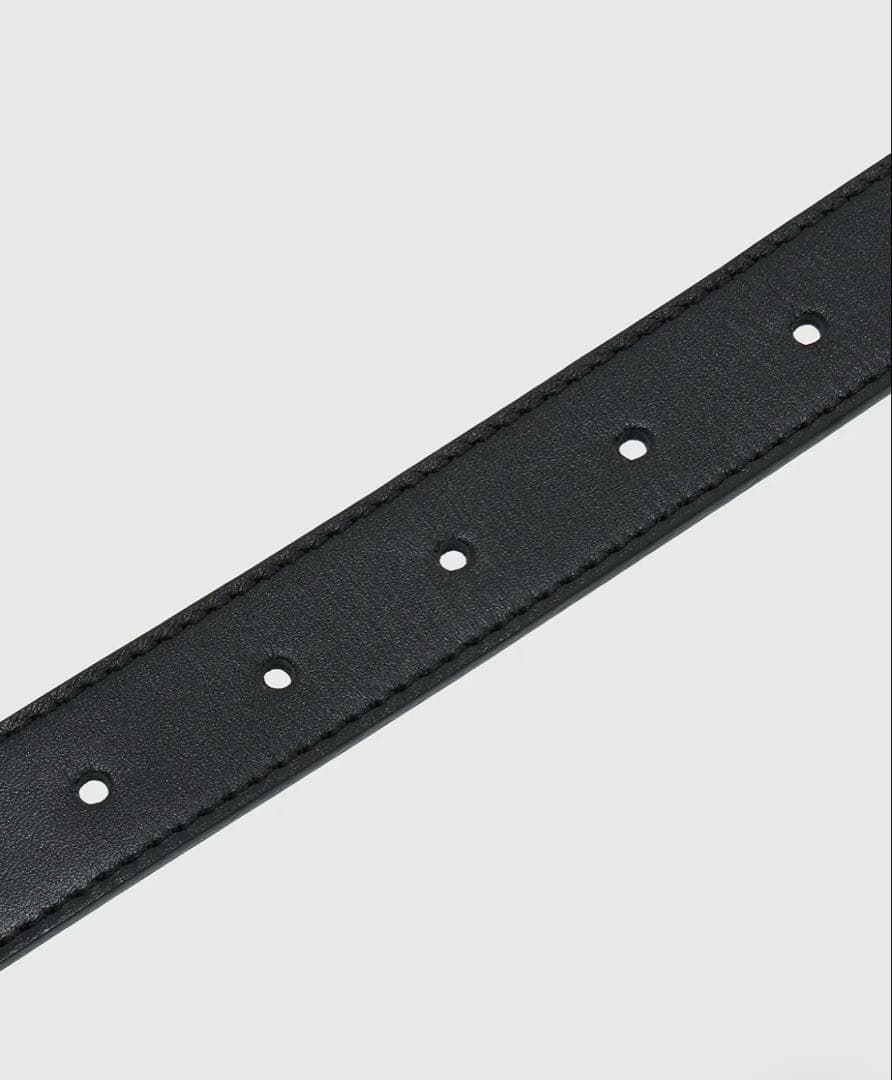 JOSE MOON ブラックベルトパール付き　D BELT with PEARL